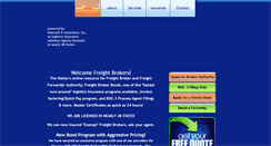 Desktop Screenshot of contingentcargo.com